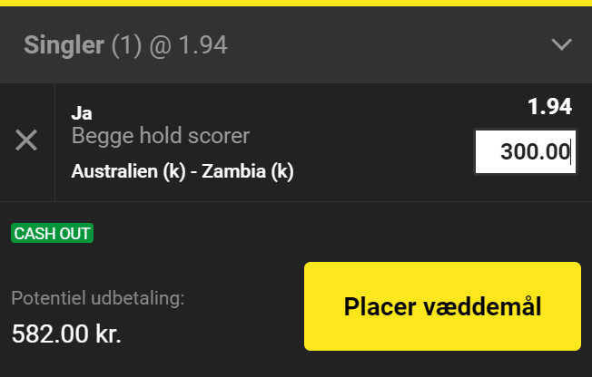 Dagens spil er fundet hos Unibet.