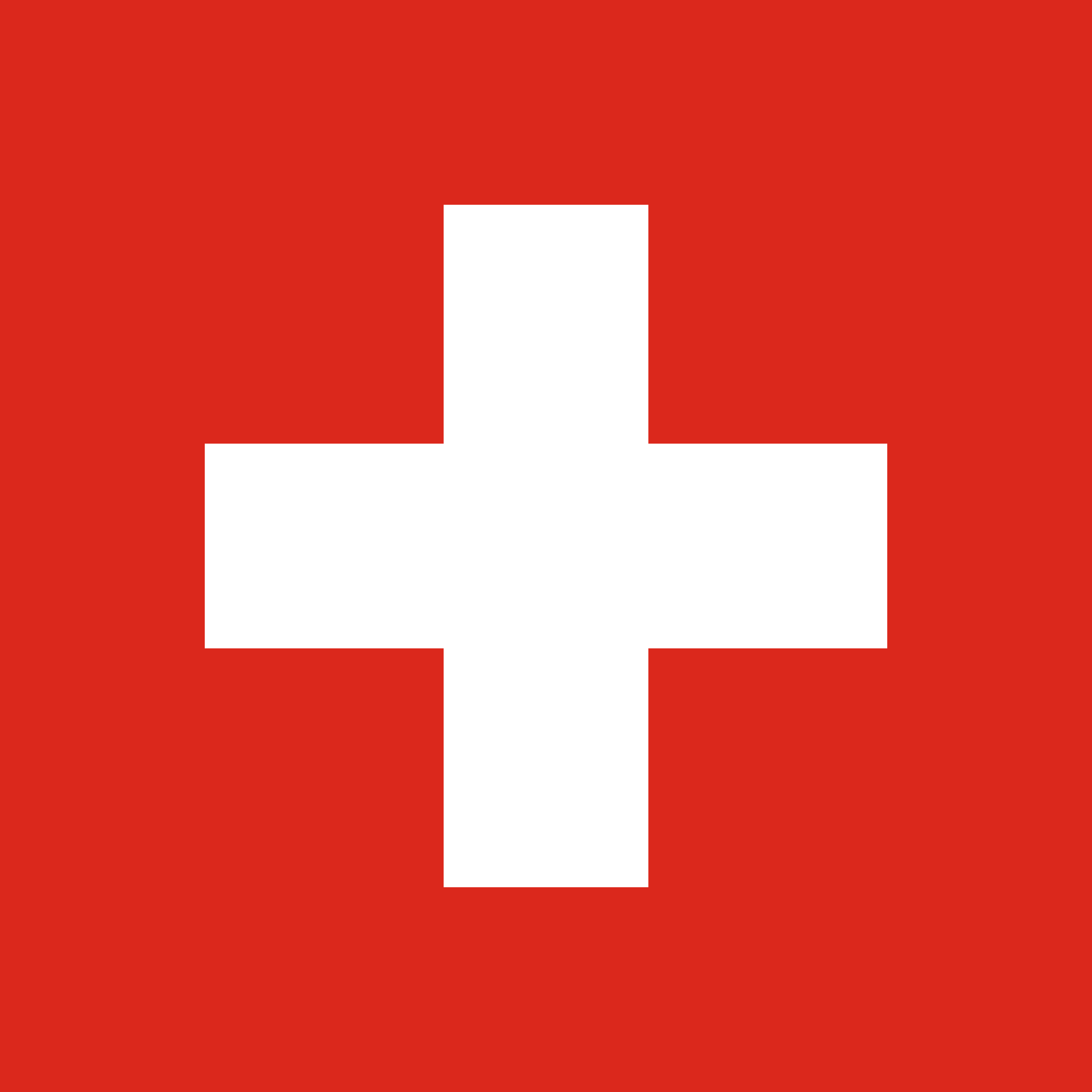 Det schweiziske flag.