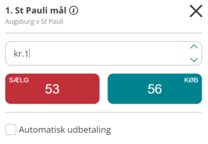 Dagens spreadbet.